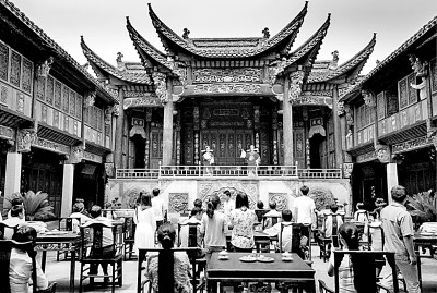 南京溧水古戲臺(tái)。資料圖片